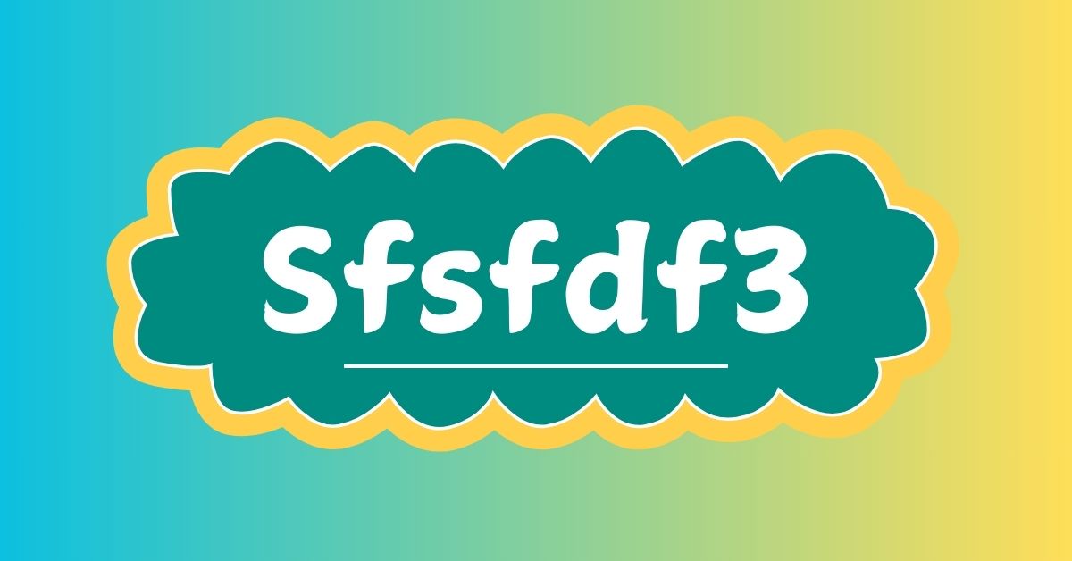 sfsfdf3