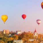 Hot Air Balloons Over Zugspitze