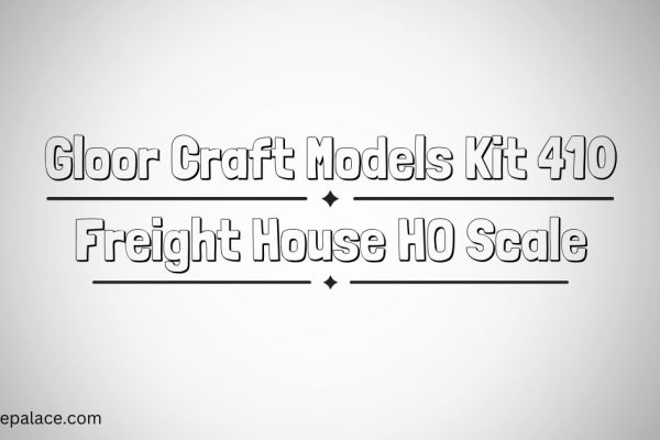 Gloor Craft Models Kit 410 Freight House HO Scale