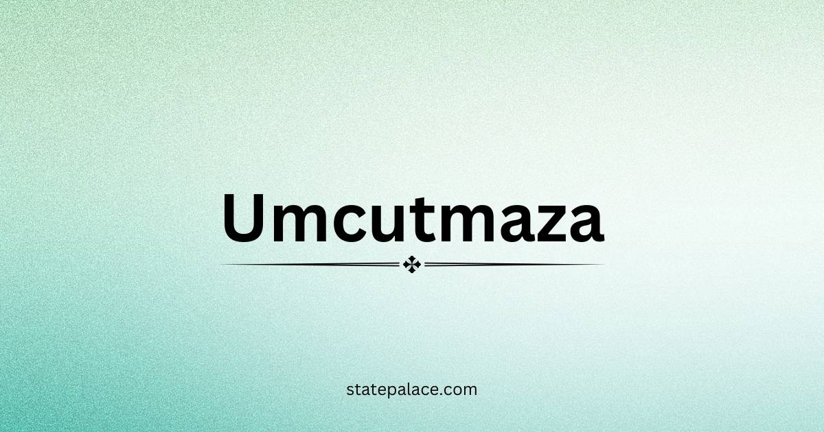 Umcutmaza