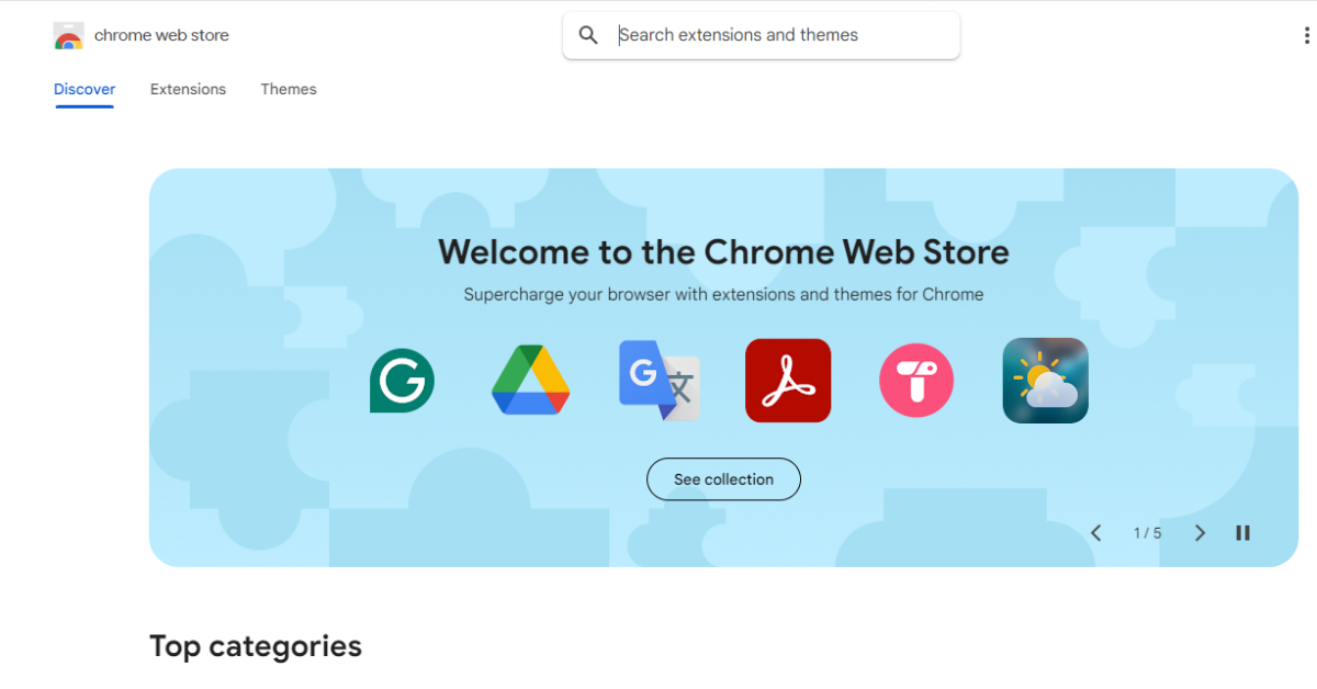 google webstore